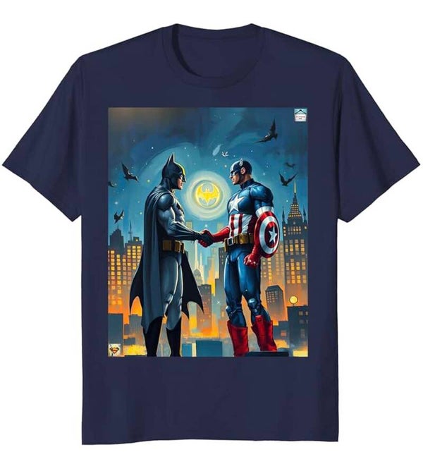 Darkest Knight & Brightest Day: Batman & Captain America (Men's)