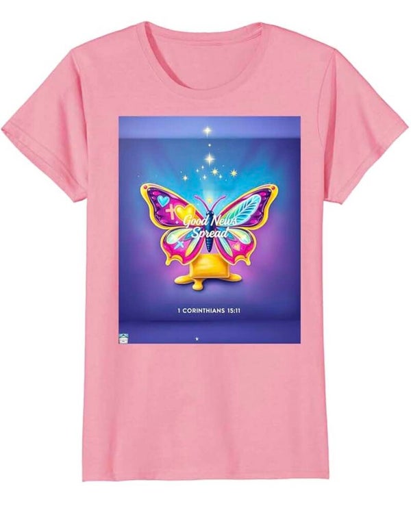 Good News Spread - Butterfly Gospel - (Women’s)