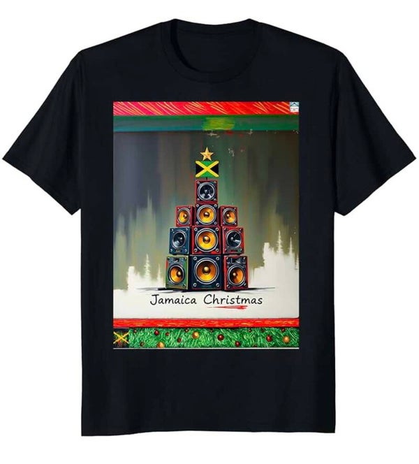 Jamaica Christmas -Tree Boombox #3- (Men's)