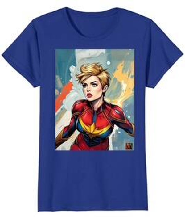 Captain Marvel (Retro) Women's