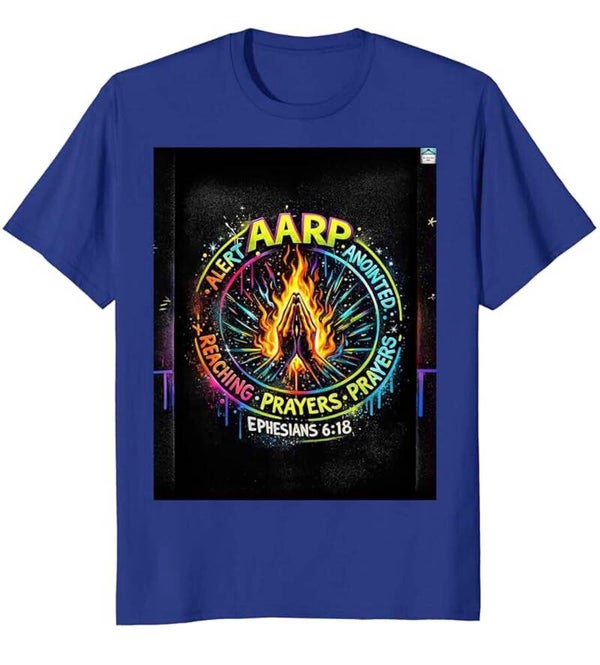 AARP- Holy Fire Pit Graffiti Circle#1- (Men's)