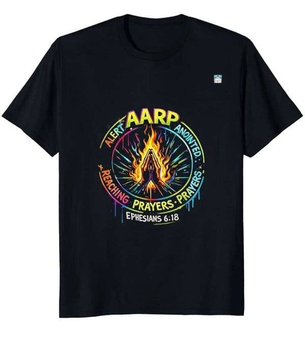 AARP- Holy Fire Pit Graffiti Circle#2- (Men's)