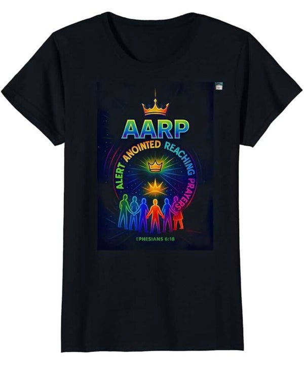 AARP -Crowned Circle Prayer Burst #2- (Women's)
