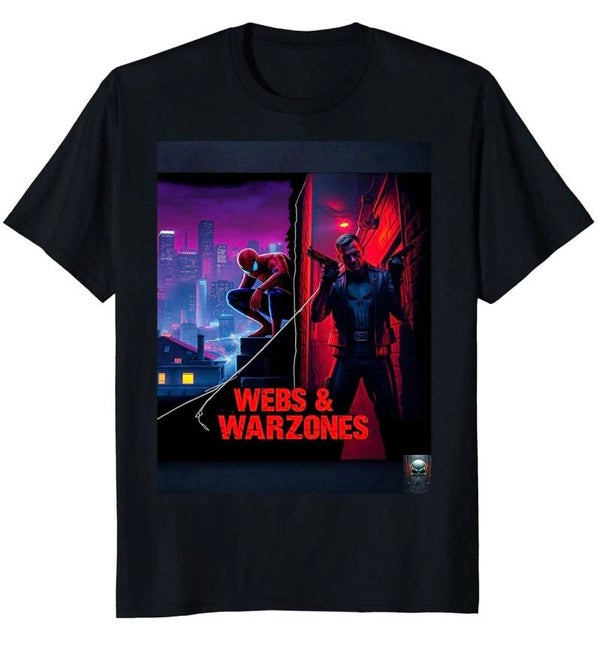 Spiderman/Punisher: Webs & Warzones (Men's)