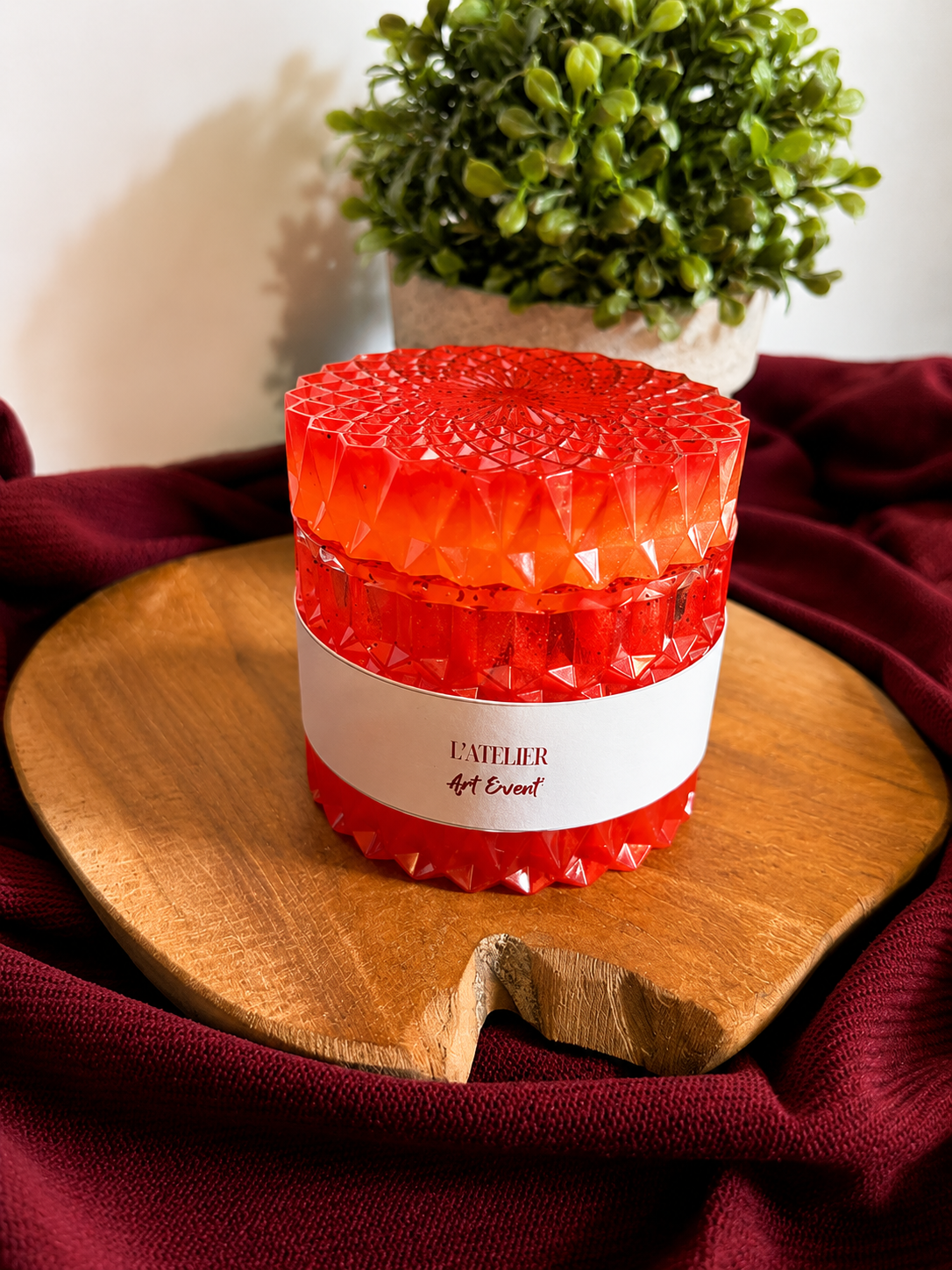 Boîte Crystal Rouge