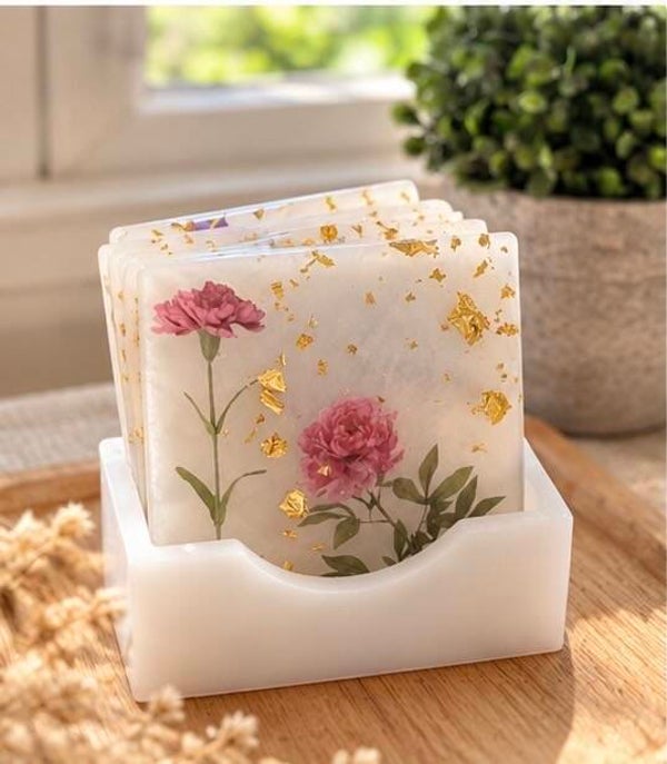 Set de dessous verres - FLORAL