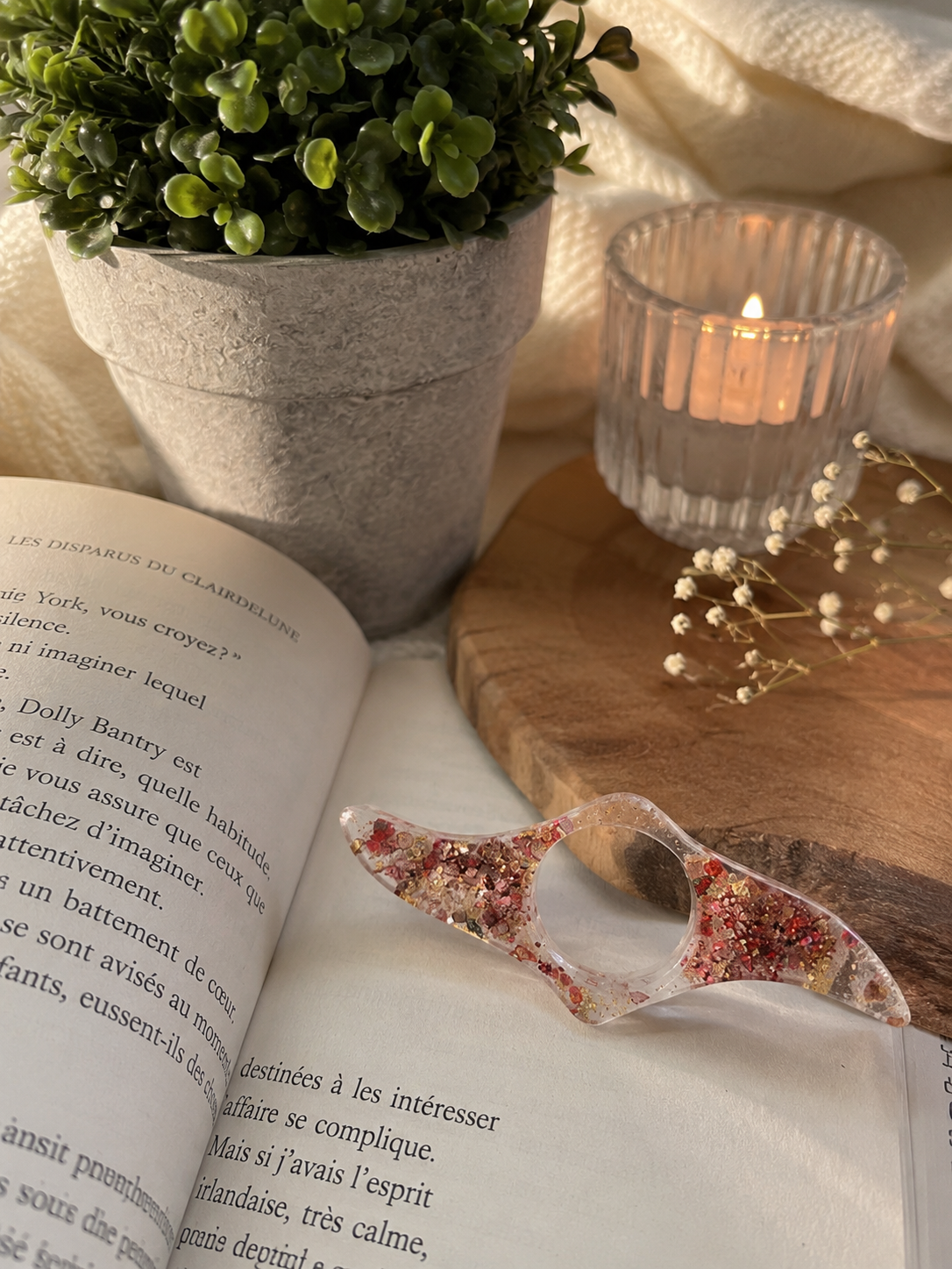 BAGUE DE LECTURE - CRYSTAUX