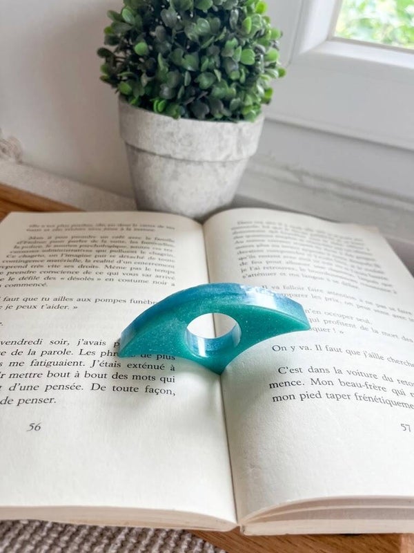 BAGUE DE LECTURE - BLUE GREEN