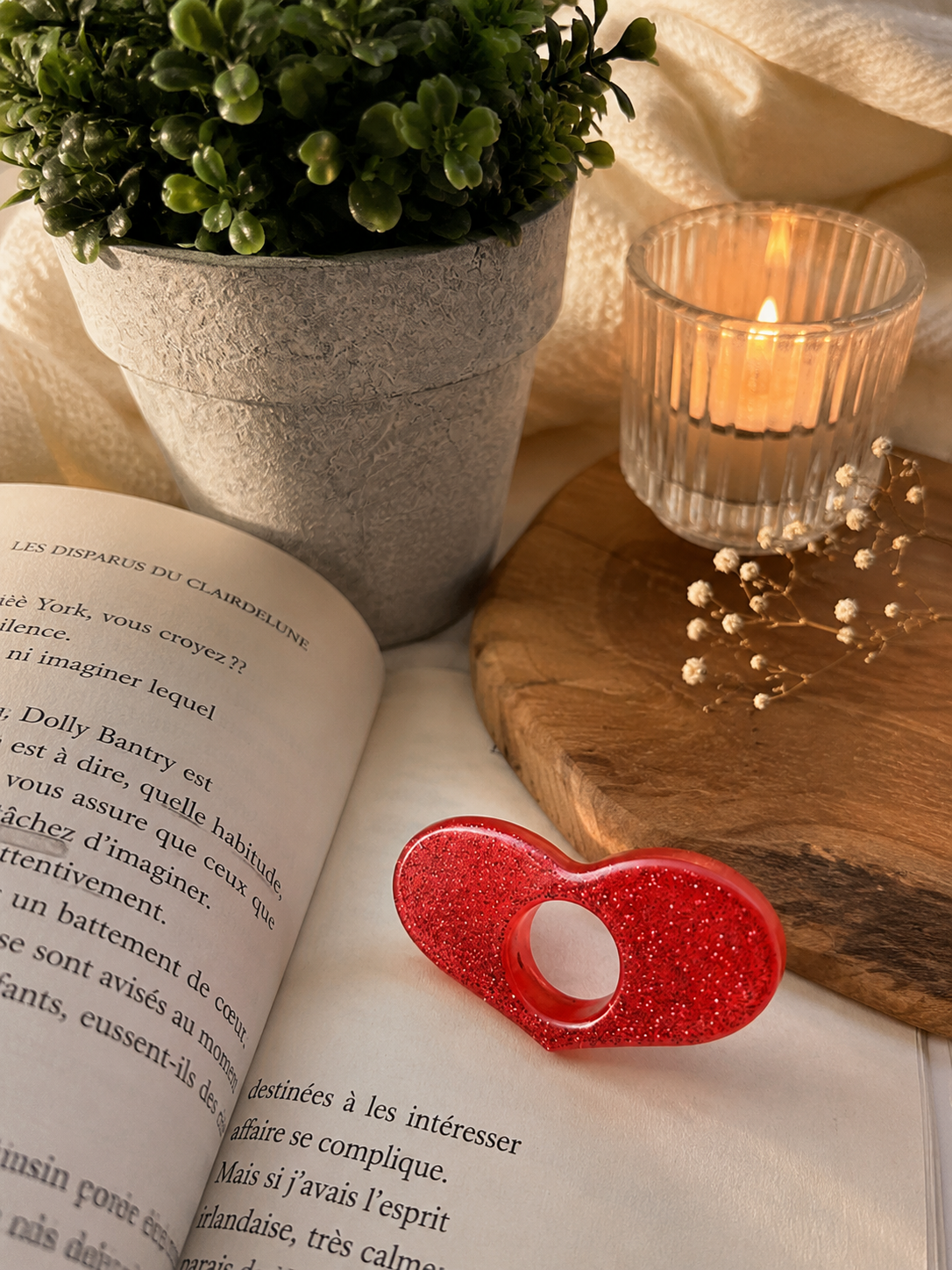 BAGUE DE LECTURE - AMOUR
