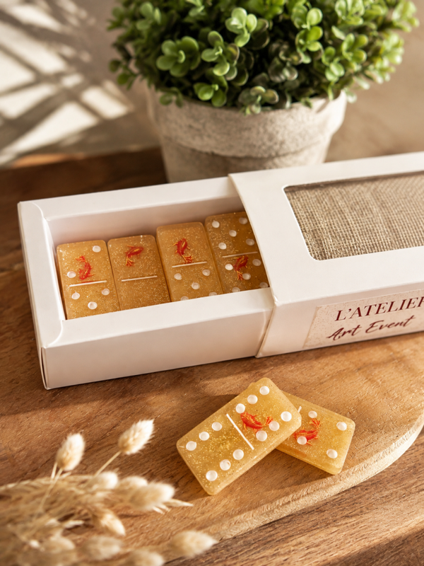 Jeu de Domino en Résine - CARASSIN