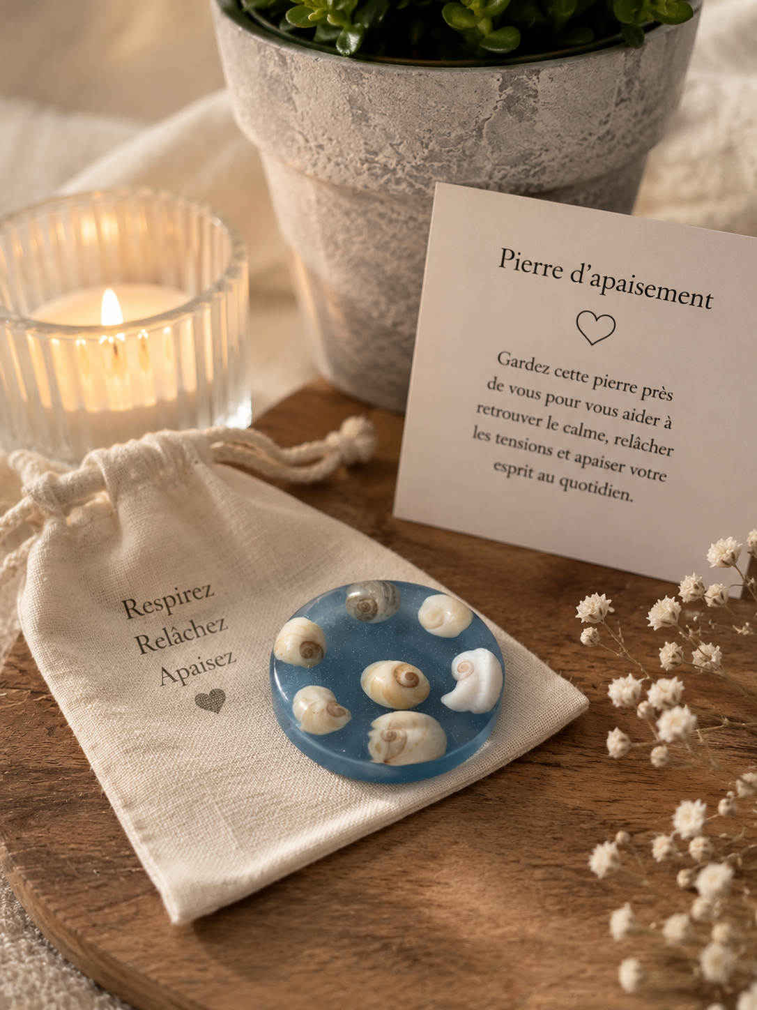 PIERRE D’APAISEMENT - OEIL DE LUCIE