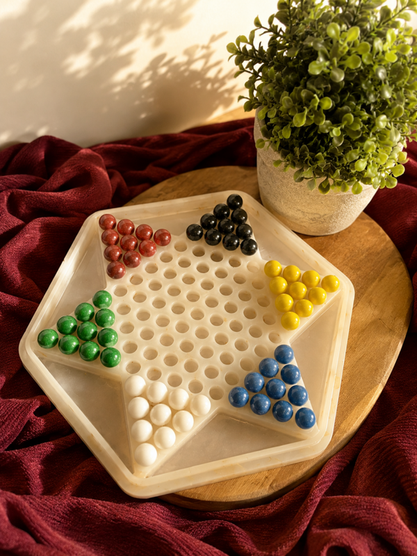 JEU DAMES CHINOISES - BLANC