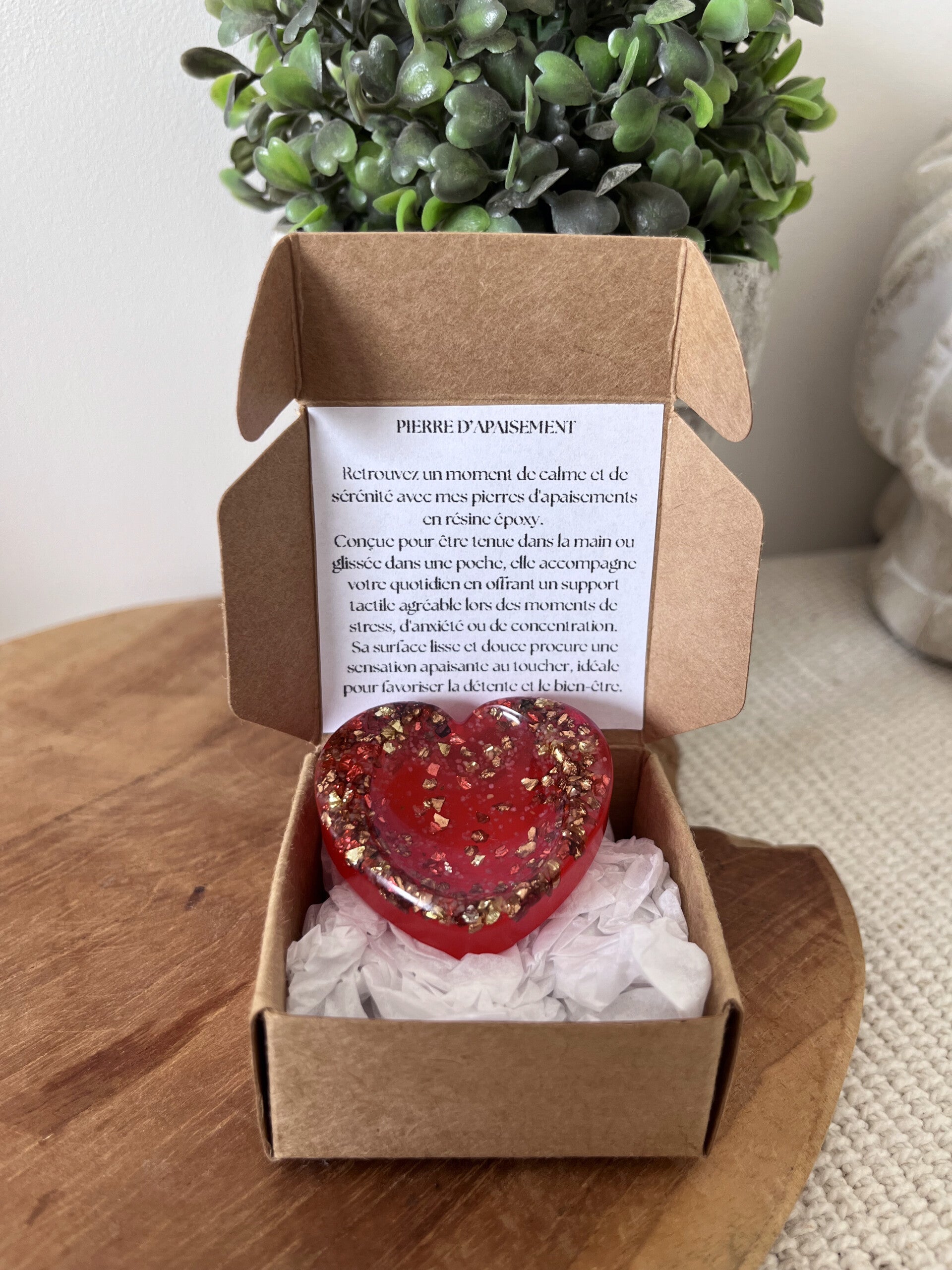 COEUR AMOUR PIERRE D'APAISEMENT