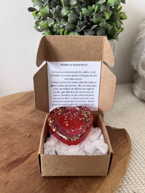 COEUR AMOUR PIERRE D'APAISEMENT
