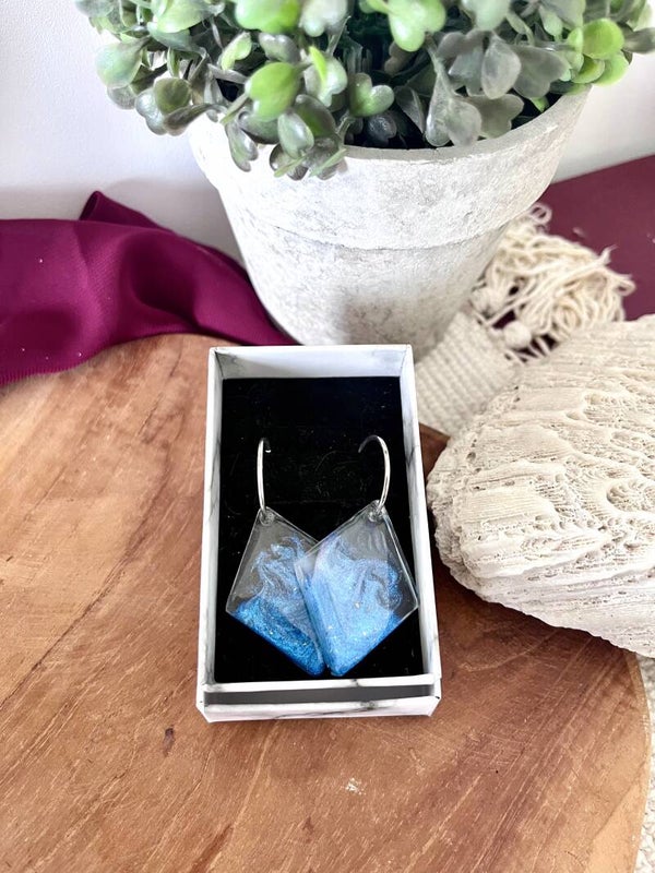 Boucles d'Oreilles - NUPTIAL BLUE