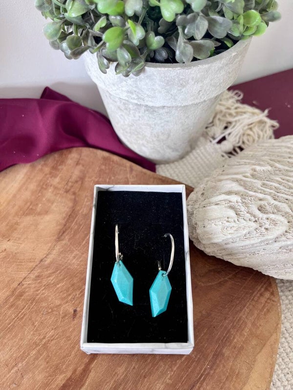 Boucles d'Oreilles - EMERAUDE
