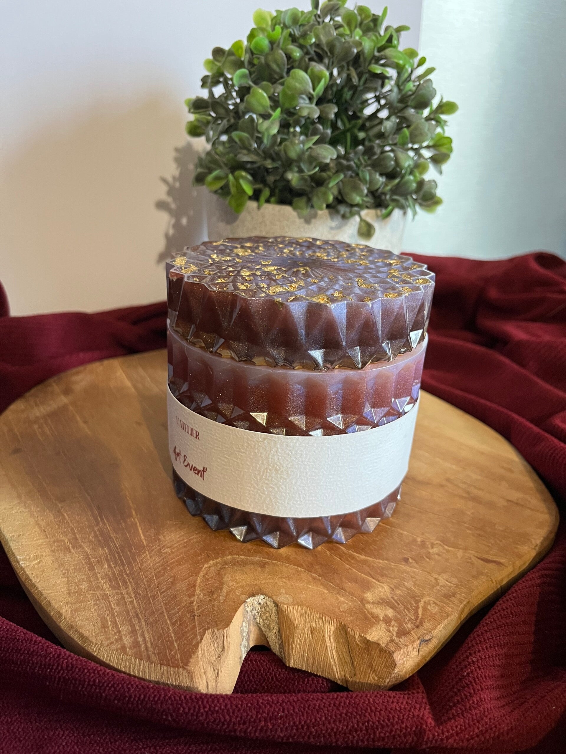 Boîte Crystal Bordeaux