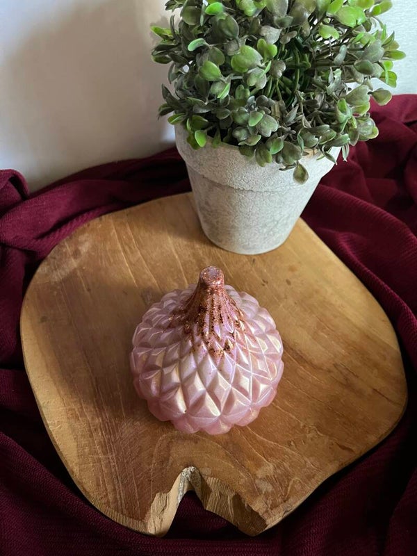 Boîte Rose à Relief