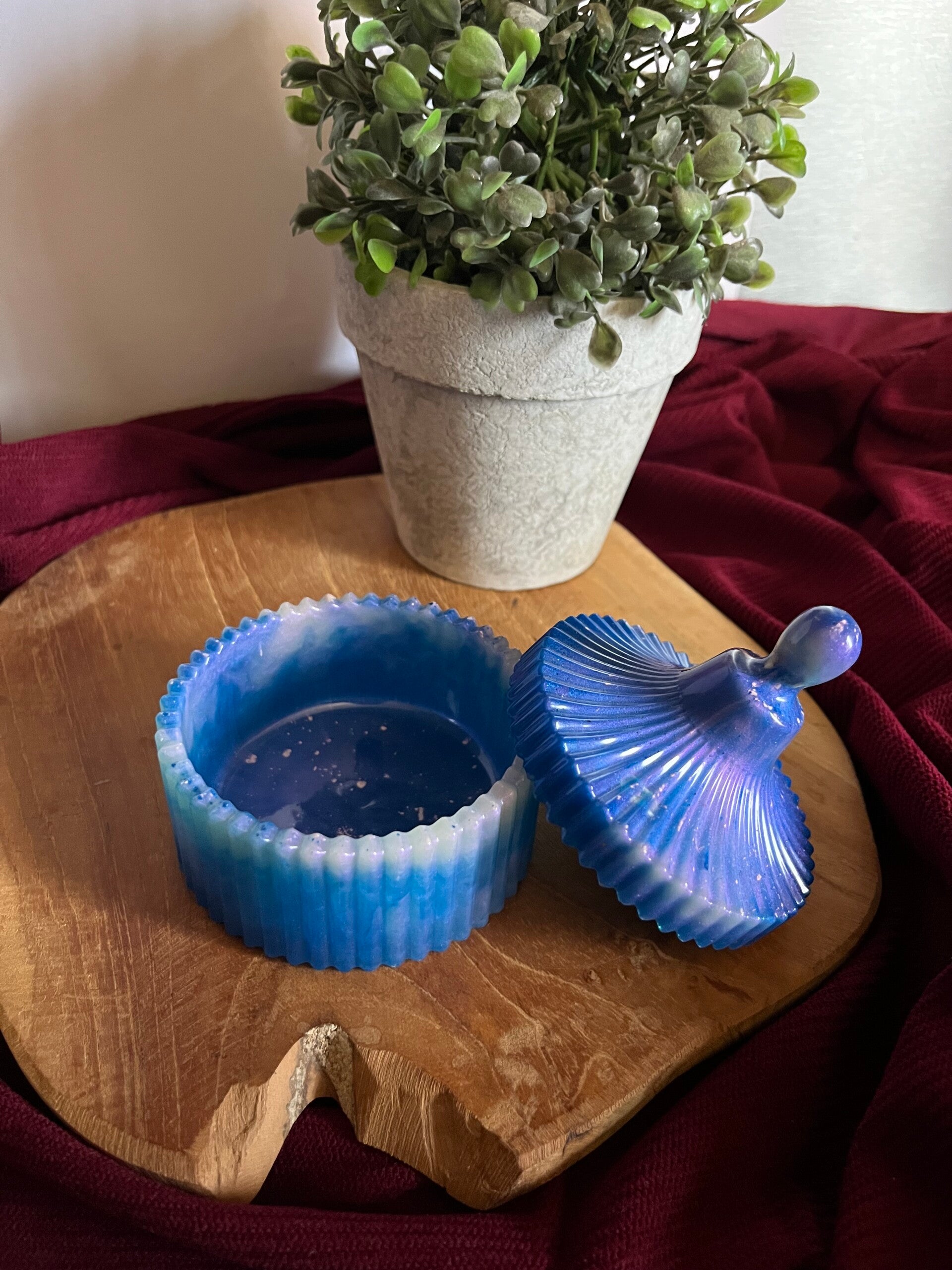 Boîte vintage nuage