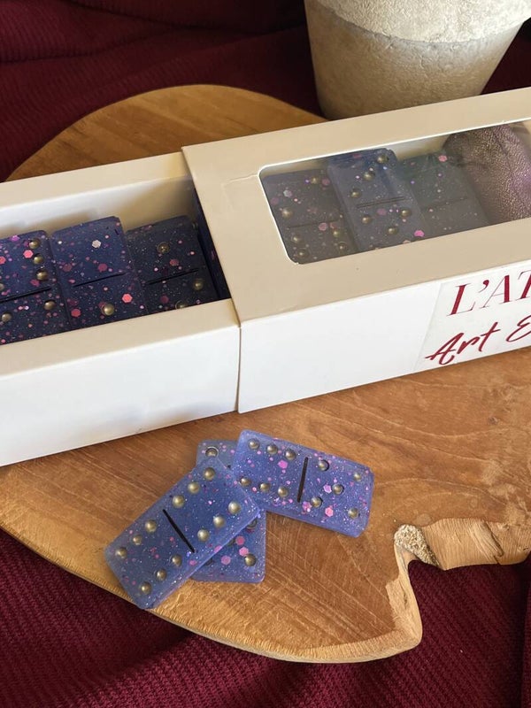 Jeu de Domino en Résine
