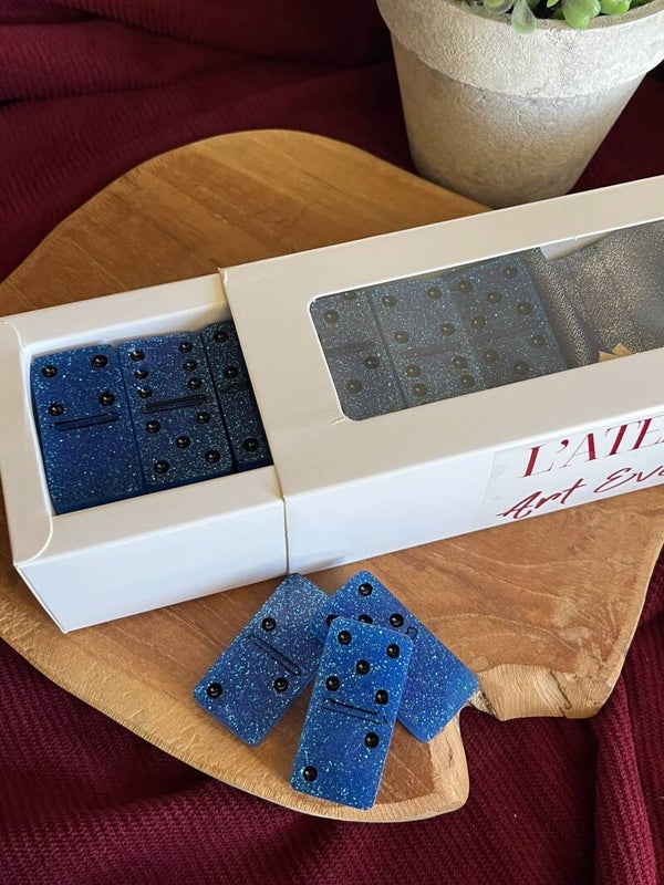 Jeu de Domino en résine
