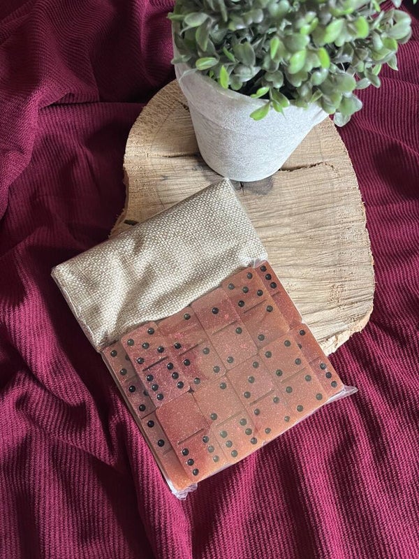 Jeu de Domino en Résine