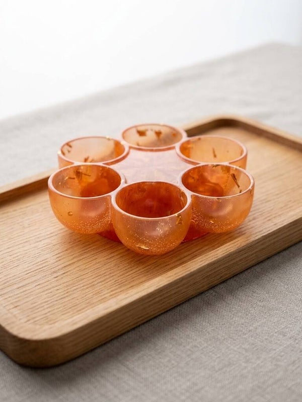Support à œufs - Orange