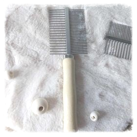 Double peigne à macramé – Précision & finitions impeccables