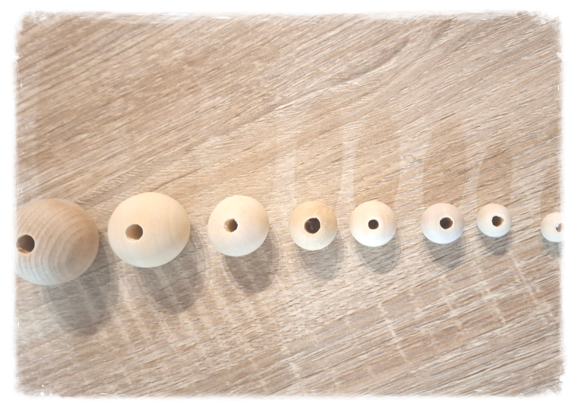 Perles en bois naturel – Authenticité & créativité