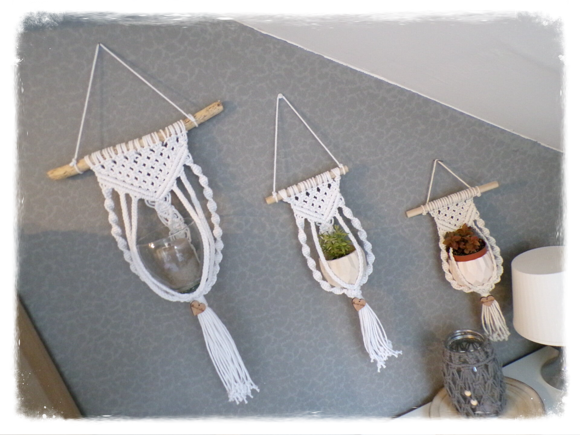 La suspension pour plante Sandy