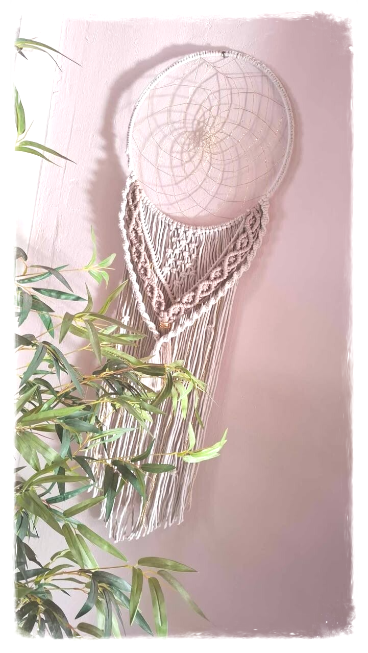 Sasha – Attrape-rêves bohème artisanal