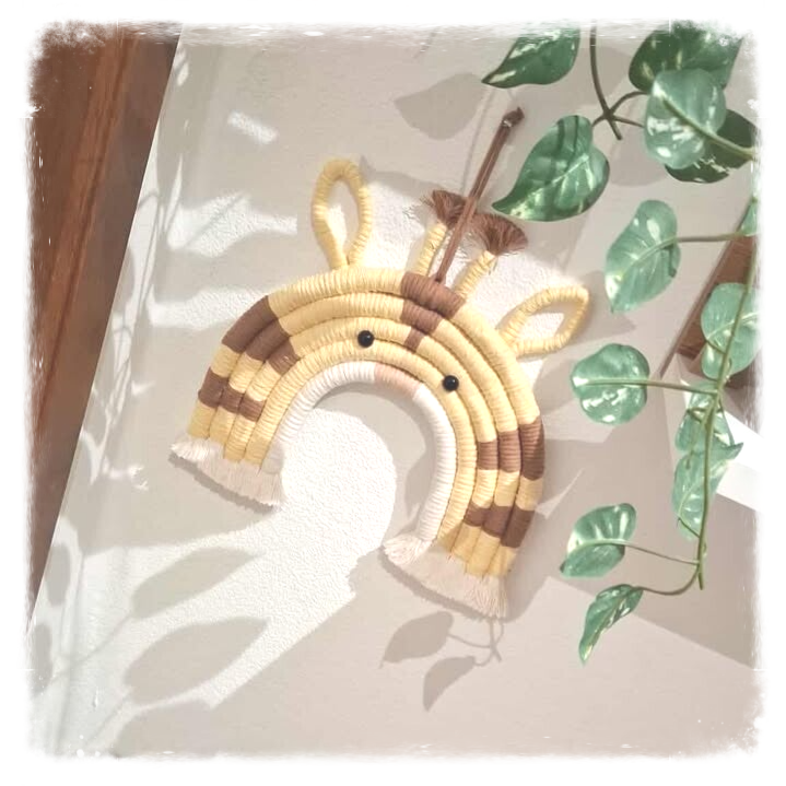Les Macranimaux – Décorations bohèmes pour chambre d’enfant