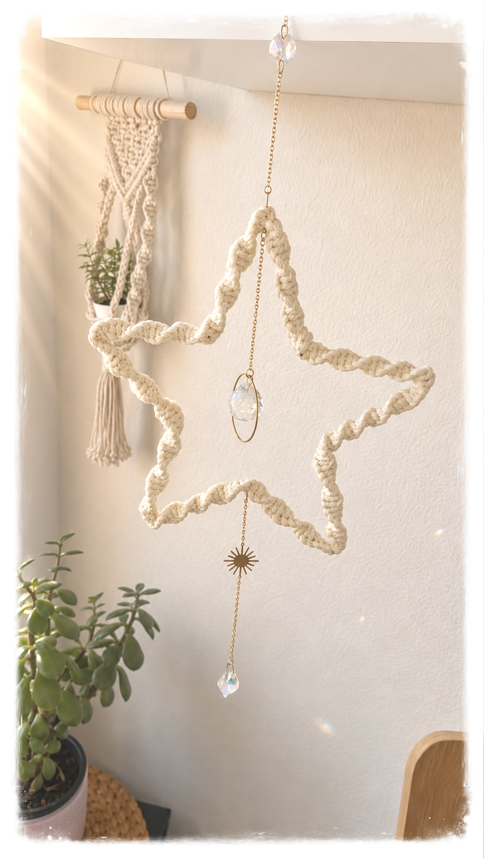 Nova – Sun catcher étoile bohème