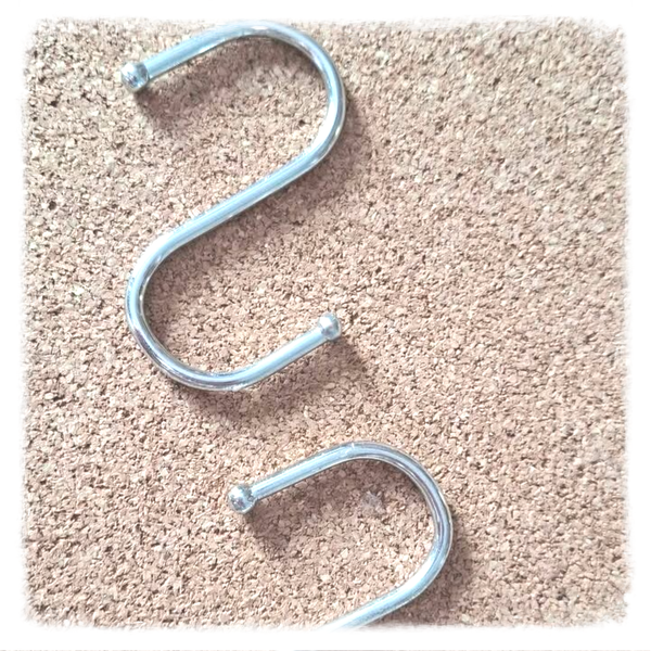 Crochets S en métal – Simplicité & suspension parfaite