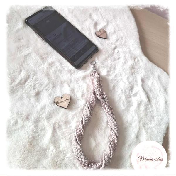 Lanière courte pour téléphone – Bohème & pratique