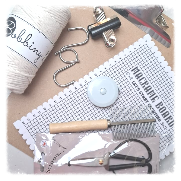Kit débutant macramé – Les essentiels pour bien commencer