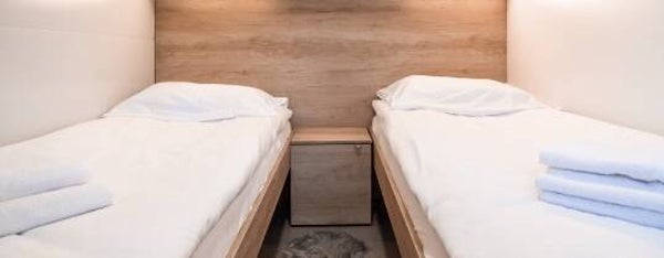 Getrennte Betten für Tiny Häuser