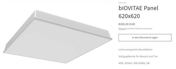 LED Deckenpanel 620x620