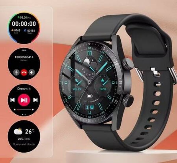 Smartwatch schwarz