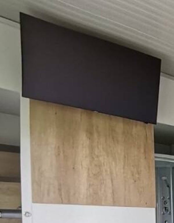 TV-Wandplatte für Tiny Häuser