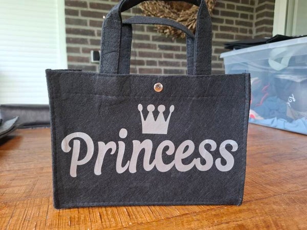 SALE mini vilten shopper princess