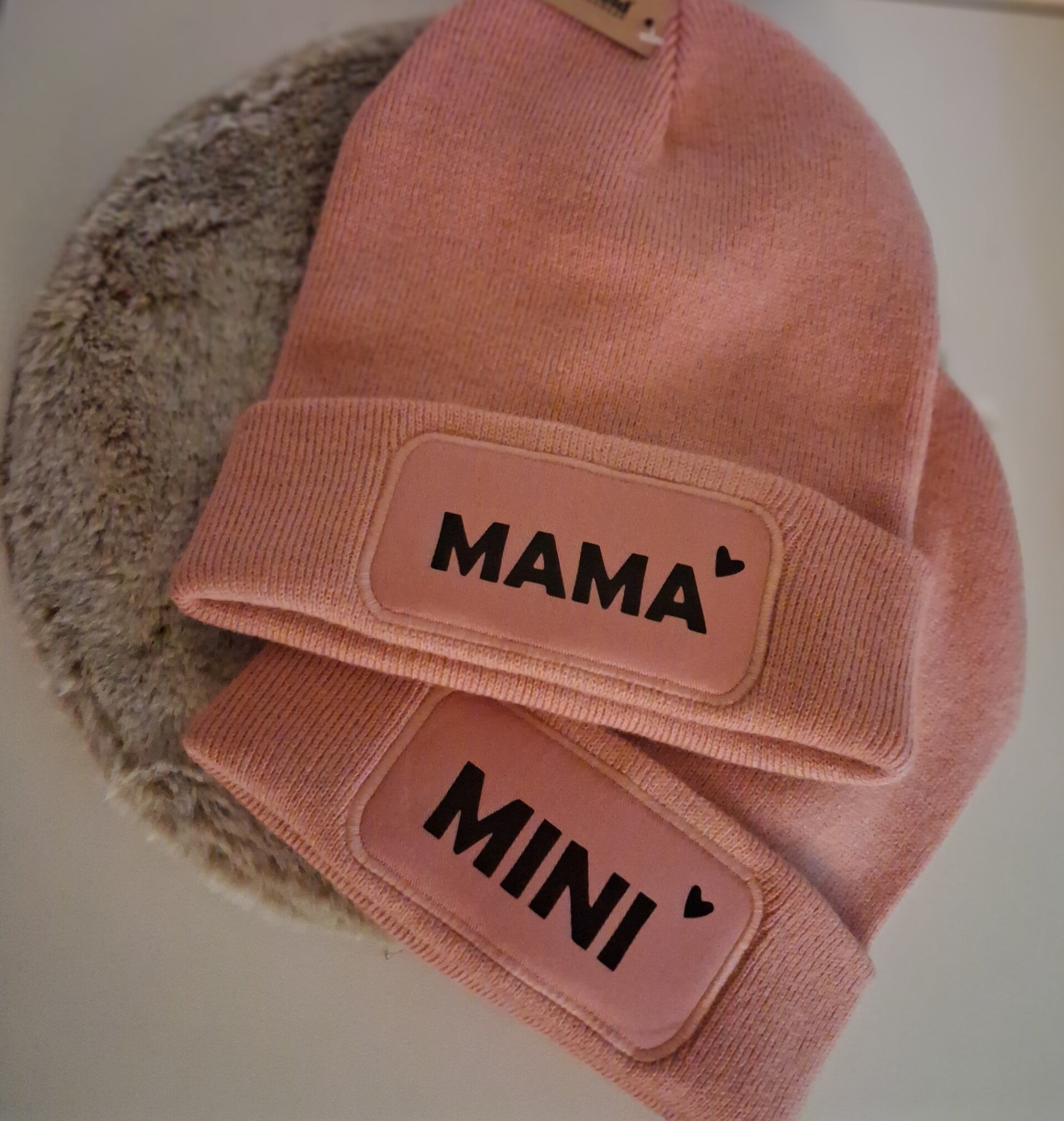 BEANIE TWINNING SET | MAMA EN MINI