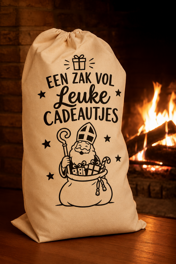 CADEAUZAK SINTERKLAAS | EEN ZAK VOL LEUKE CADEAUTJES