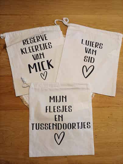 BEWAARZAKJES SET | GOED VOORBERIED ONDERWEG