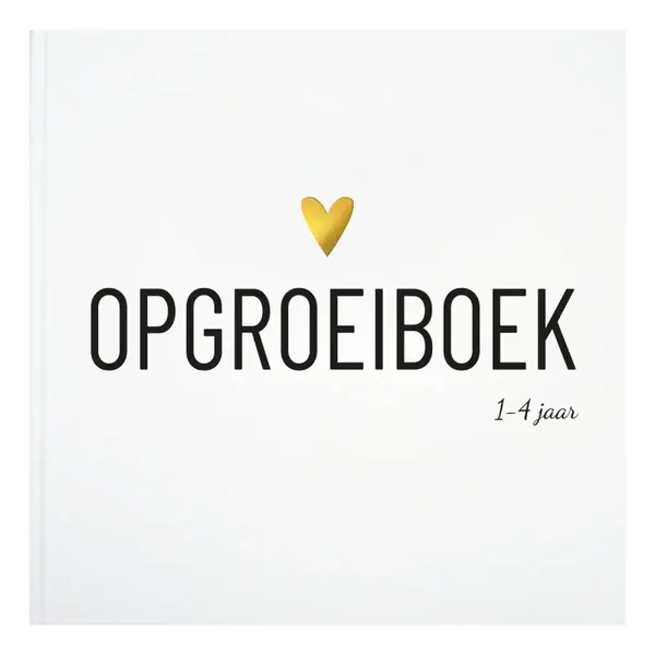 INVULBOEK | OPGROEIBOEK 1 TOT 4 JAAR