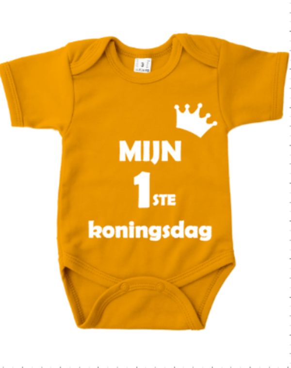 ROMPER KONINGSDAG ORANJE | MIJN EERSTE KONINGSDAG
