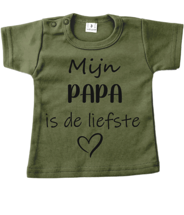 SHIRTJE | MIJN PAPA IS DE LIEFSTE