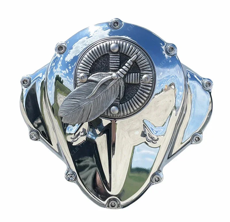 Indian Medicine wheel nokkenas deksel sierstuk