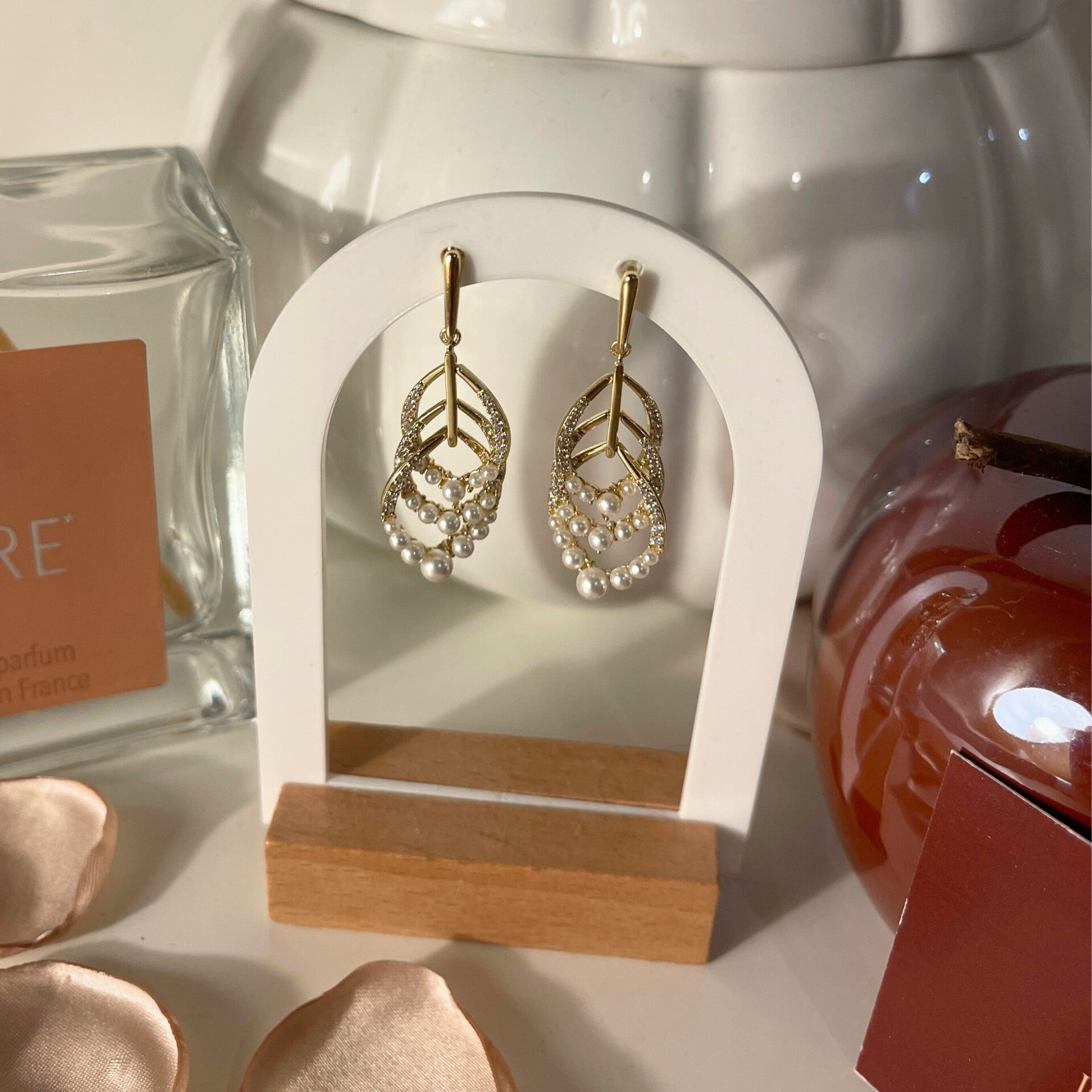 Boucles d'oreilles Jasmine