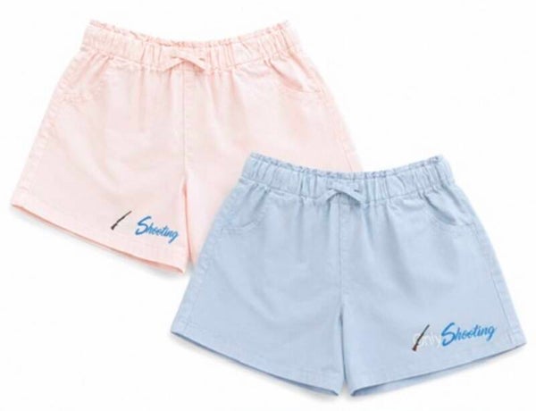 CHILDRENS PASTEL SHORTS  - PINK